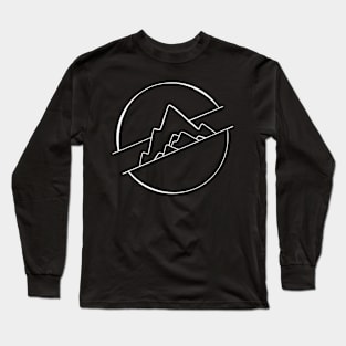 Mountain range V2 (White) Long Sleeve T-Shirt